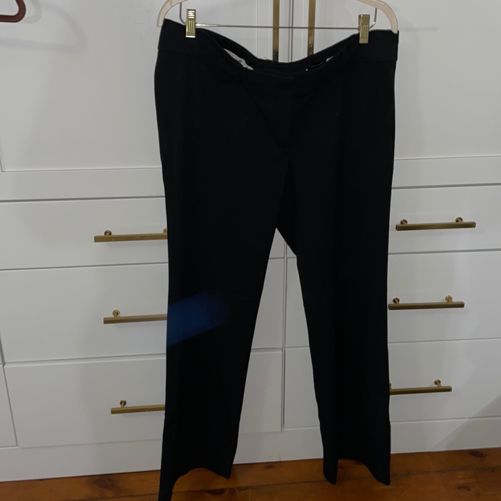 Ann Taylor LOFT Black Trouser Pants